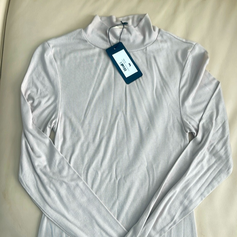 Soft turtleneck blouse